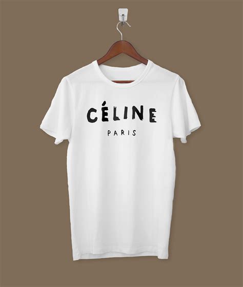 celine tee women|authentic Celine t shirts.